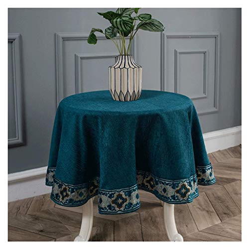 Nappe ronde de table linge de maison et restaurant de 160cm - 2