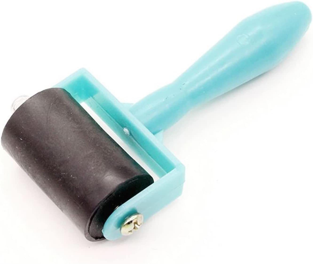Rulli per pittura, Rulli for pittura, confezione da 2, rullo in gomma for colla, nastro antiscivolo, strumenti da costruzione, stampa, muro, blu, 3,5 x 8 x 11 cm (1,38 x 3,15 x 4,33 pollici)
