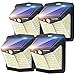 Claoner Lampe Solaire Extérieur Puissant【128 LED Lot de 4】Lumière Solaire Eclairage Exterieur IP65 Etanche Lampe Solaire avec Détecteur de Mouvement Eclairage Solaire sans Fil pour Jardin