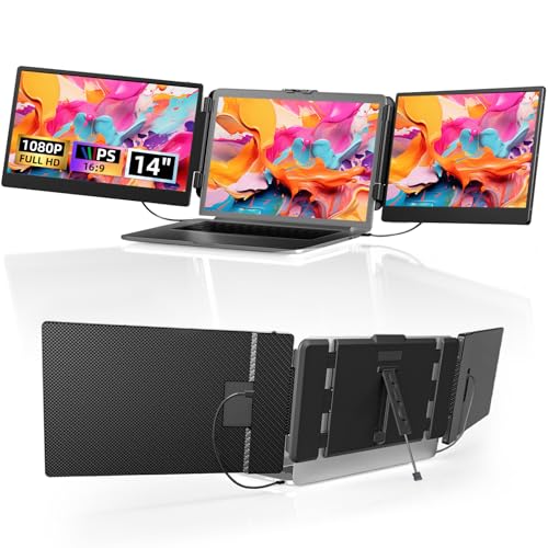 Newwin Double Ecran PC Portable 14' FHD...