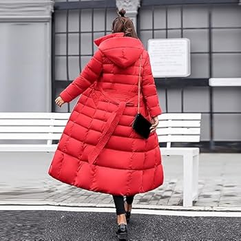 Luckywaqng Trenchcoat dames casual midi-capuchon windjack overgangsjas lentejas vest met capuchon vrouwen met verstelbaar trekkoord met knopen met zakken outdoor jas windbreaker, zwart, M
