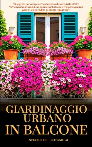 Giardinaggio Urbano in Balcone: “Il segreto per creare un'oasi verde nel cuore della città' Sfrutta al massimo il tuo spazio sul balcone e trasforma la tua casa in un paradiso di piante rigogliose.