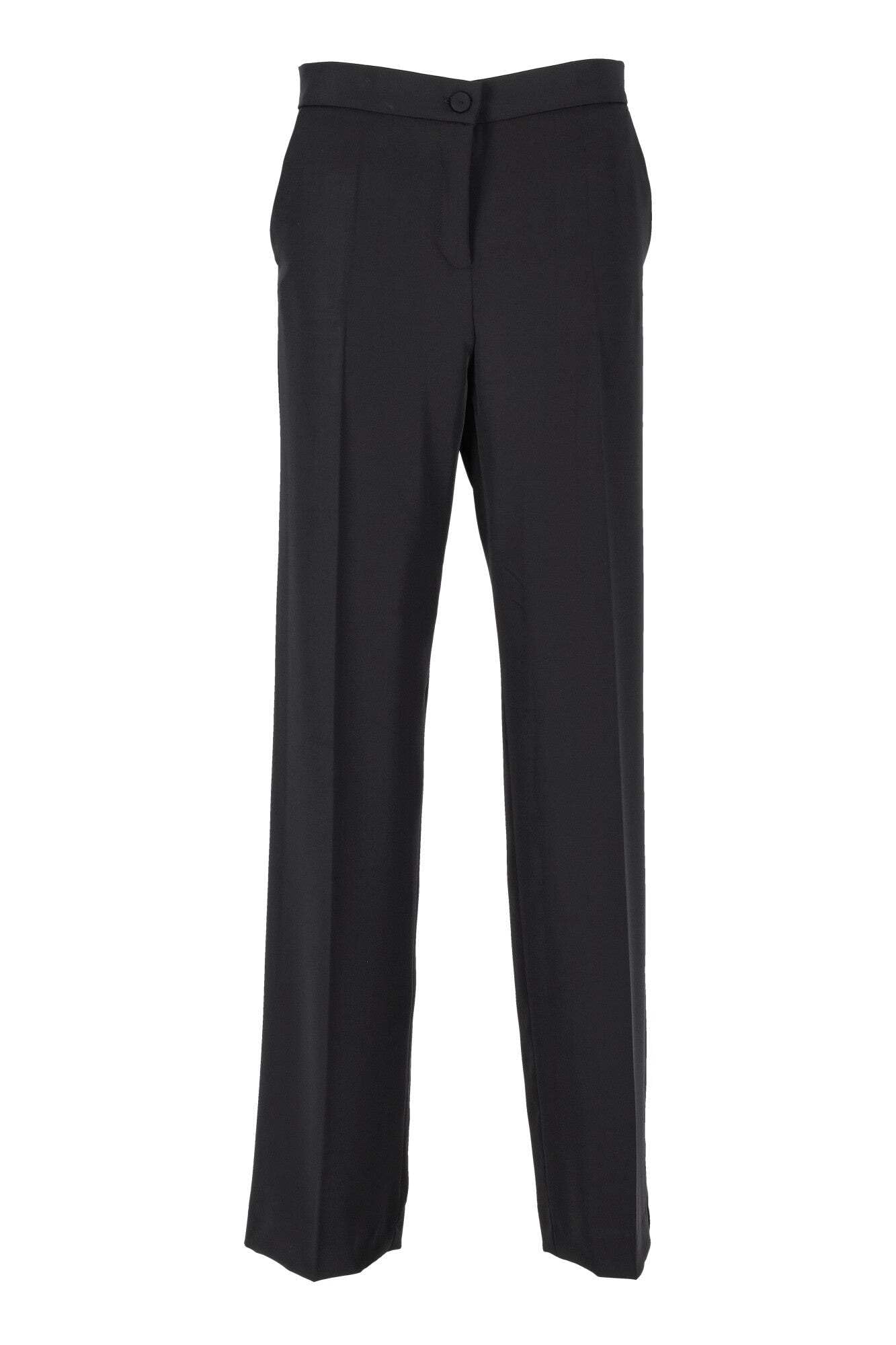 Elena Miro' Elegante Pantalone Nero P128P000260N NERO 46
