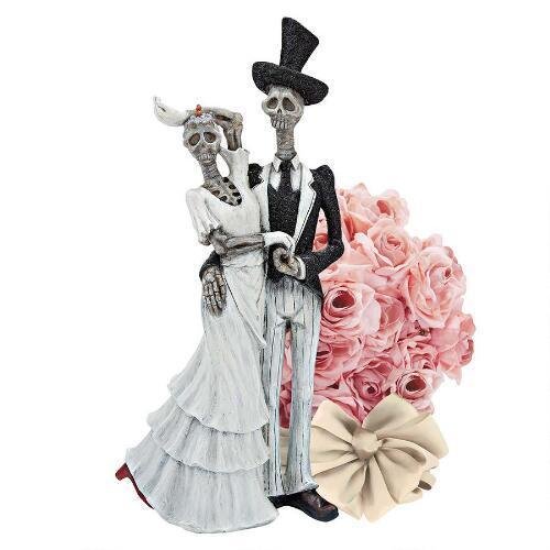 Statues Bride And Doom Skeleton Couple Design Bride And Groom Skeleton