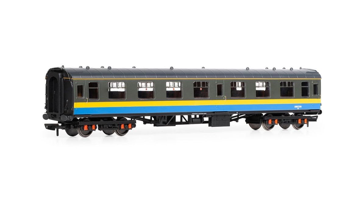 Hornby Coach Car - R40346 BR Departmental, exMk1 First Open, DB977351 - Era 8 Train Toy, 00 Gauge Carriage for Train Set, Rolling Stock Models for Adults - 1:76 Scale Model Gift