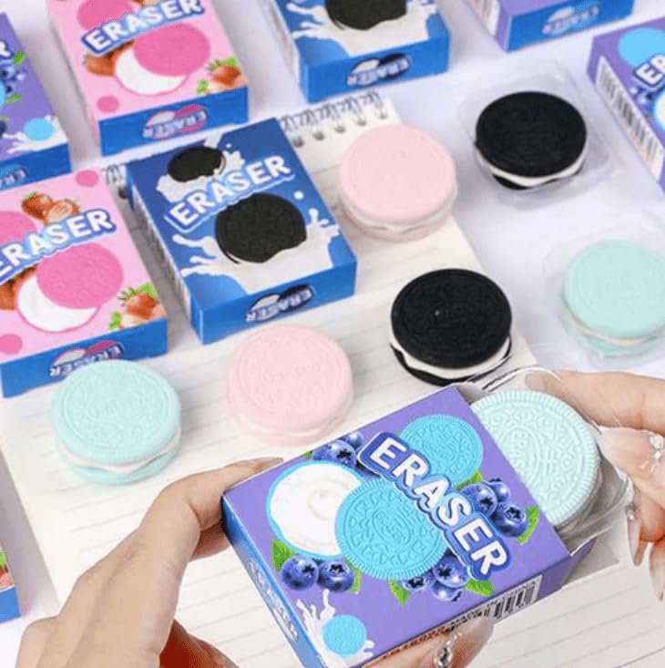 Image of R&H Designer Erasers (Cream Biscuit 3 PCS)