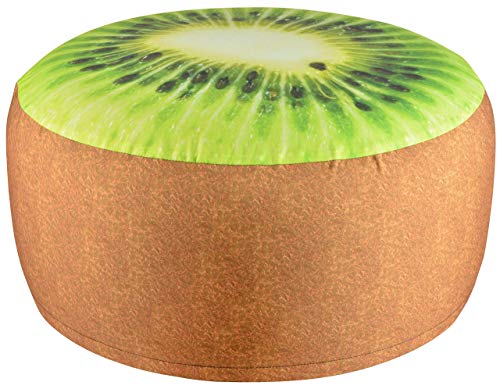 No Label 1 Pouf De Jardin, Vinyle, Vert