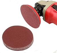 Keyohome 12 részes 5" csiszolókorong készlet fúrógéphez és forgószerszámokhoz, csiszolópaddal és szárral, finom 240-es szemcsézettel 3
