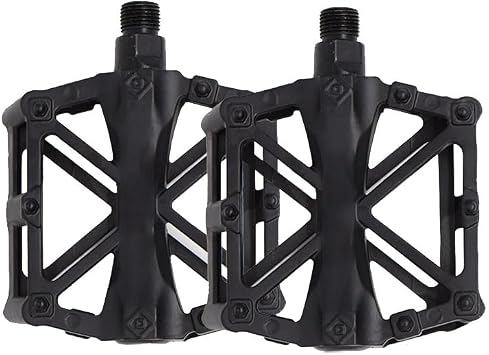 2 Pcs Bike Pedals for Specialized Epic Comp, Durable Non Slip Aluminum Flat Pedals, Wide Platform Pedals with Sealed Bearings, 360 Smooth Rotation Pedals,B