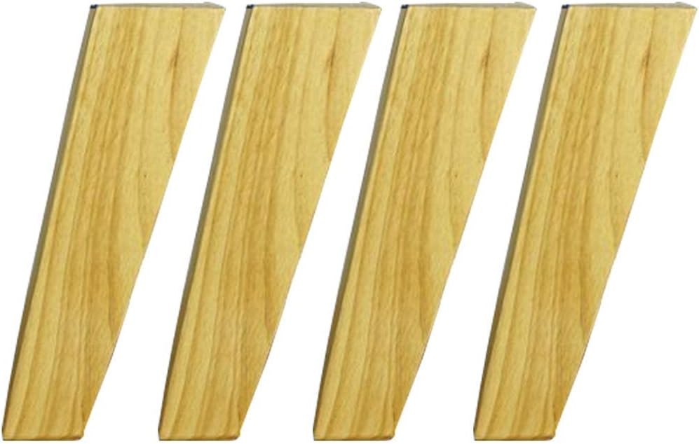 4 legs for solid wood furniture, trapezoidal inclined sofa legs, spare