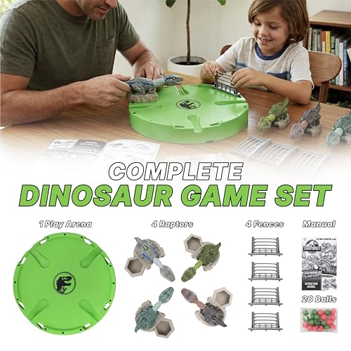 Juego de mesa Jurassic World Ravenous Raptors miniatura 5