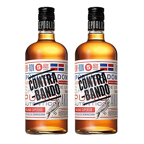 Rum Contrabando 70 cl - Bodegas Grupo Caballero (2 Flaschen)