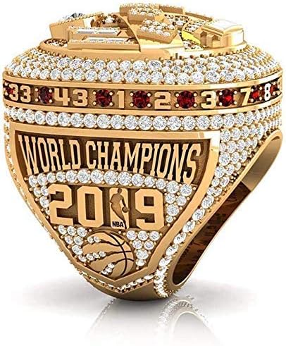 EFANBABY Basketball Raptors Championship Ring Newest 2019 Toronto MVP Raptors Rings Size 14