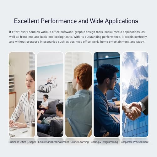 Image of suevery All-in-One Desktop Computer, Core i5 16GB RAM 512GB SSD, HD Webcam Clear Calls,21.5 AIO Gaming pc,1080P Display, WiFi 6, Business All in One for Home Office Daily Use with Keyboard & Mouse
