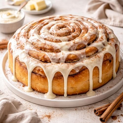 The Giant Homemade Cinnamon Roll Recipe