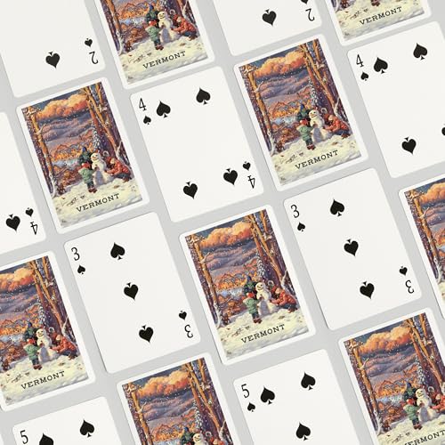 Lantern Press Juego de Cartas Póker 52 Cartas Vintage miniatura 4