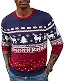 pull noel femme c&a ÉLÉMENTS DE CONCEPTION : Le pull de Noël pour hommes présente des éléments de Noël tels que des flocons de neige, des rennes, des pois et des rayures. Ces détails raffinés créent une atmosphère chaleureuse pour les fêtes de fin d'année. Qu'il s'agisse d'une réunion de famille ou d'amis, vous serez facilement au centre de l'attention.