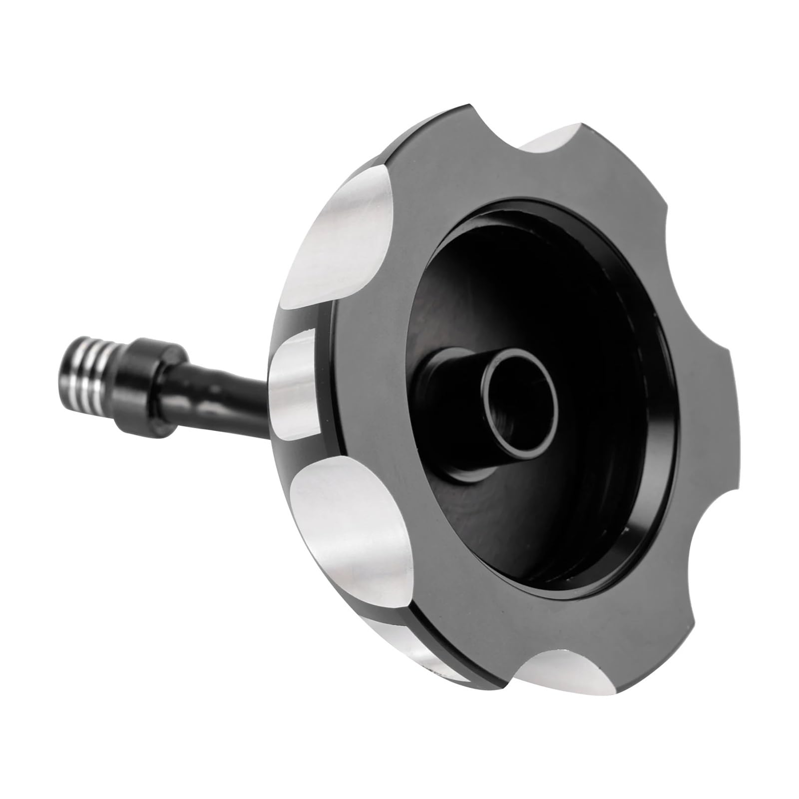 Tappo Del Serbatoio Carburante In Alluminio Con Sfiato Nero Per Yam&aha YFM Raptor 700 700R 2006-2023 Coperchio Dell'olio Per Moto Decorativo moto Coperchio serbatoio carburante