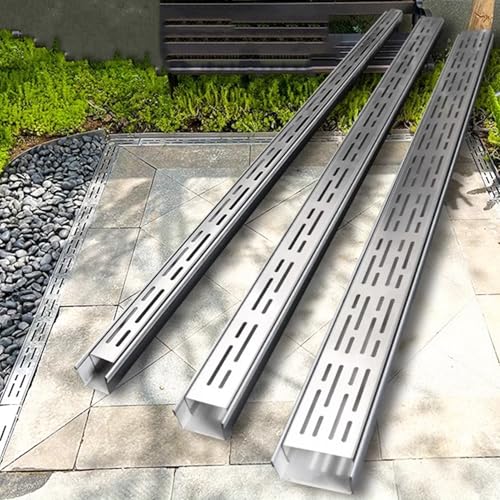 Solution de drainage efficace avec caniveau amovible extérieur pour cours et garages - 3