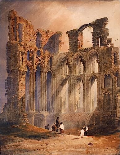 Toile Prieuré de Tynemouth Luke Clennell 60x90 cm | Décoration murale salon élégant