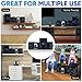 Pyle 3-Piece Wireless Bluetooth Stereo System - 1000 Watt DVD Shelf System for Home with DVD Player, MP3, USB, FM Radio, Bass Reflex Speaker, and Remote Control, Compact & Portable