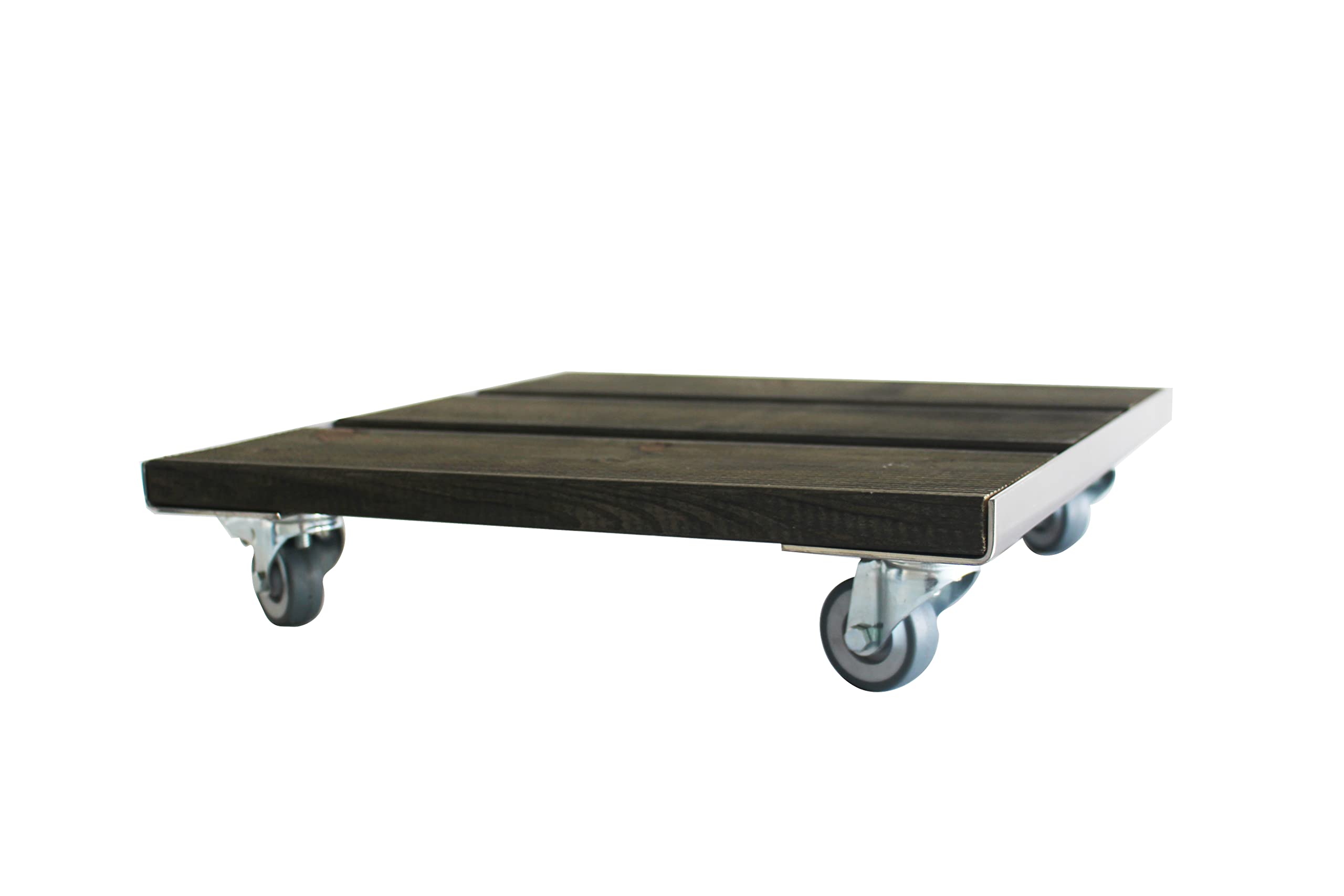 Pflanzenroller Exklusiv EH280 bis 280kg Blumenroller Untersetzer hochwertig (500x500mm, anthrazit/grau)