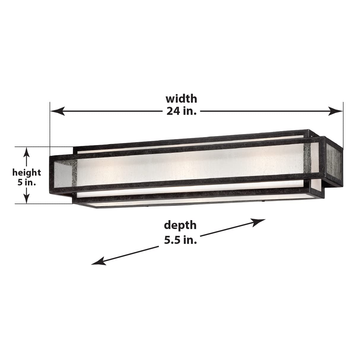 Minka Lavery 4873-283 3 Light Bathroom Bath Bar from The Camden Square Collectio