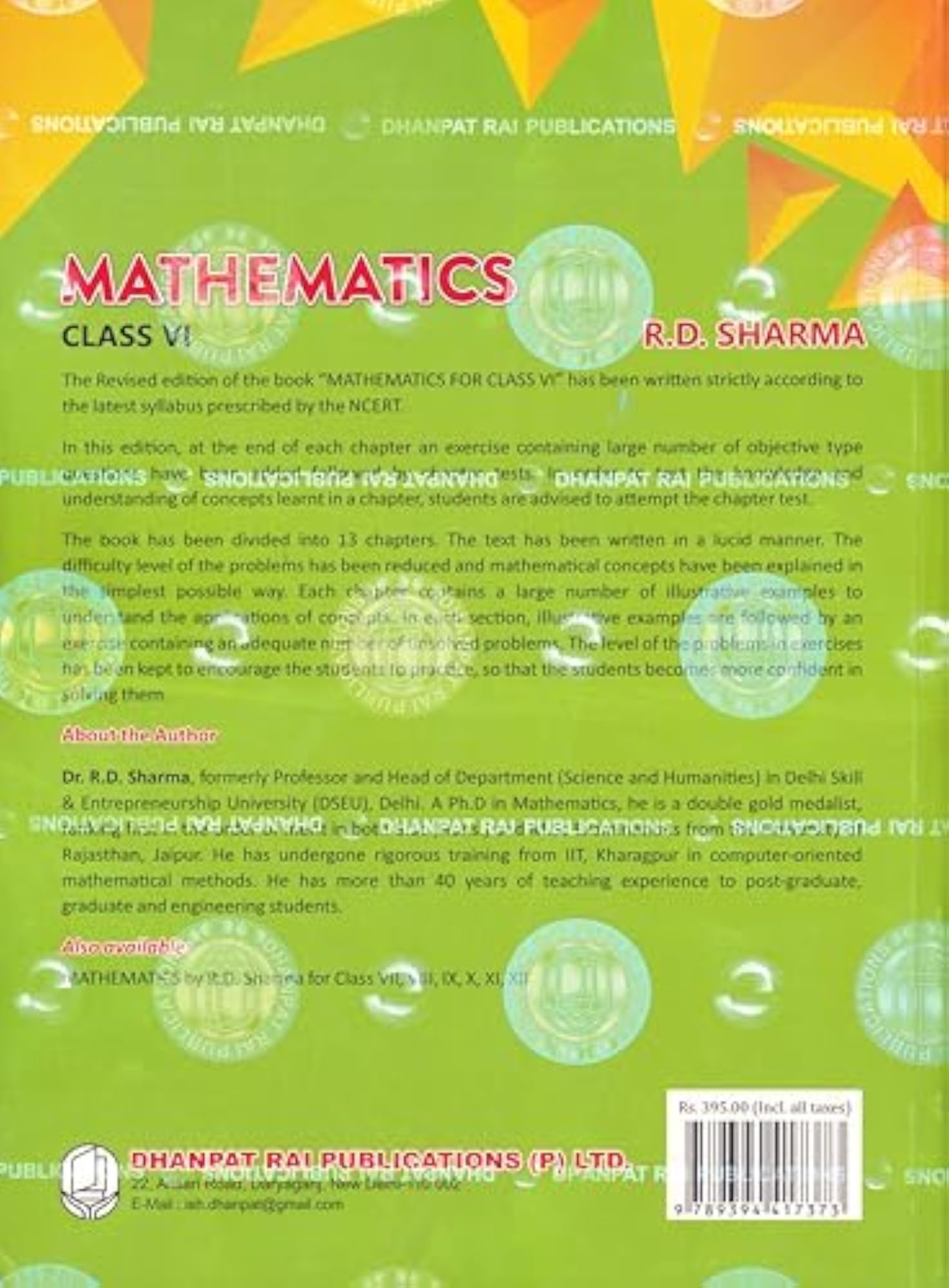 Mathematics Class 6 by R.D. Sharma