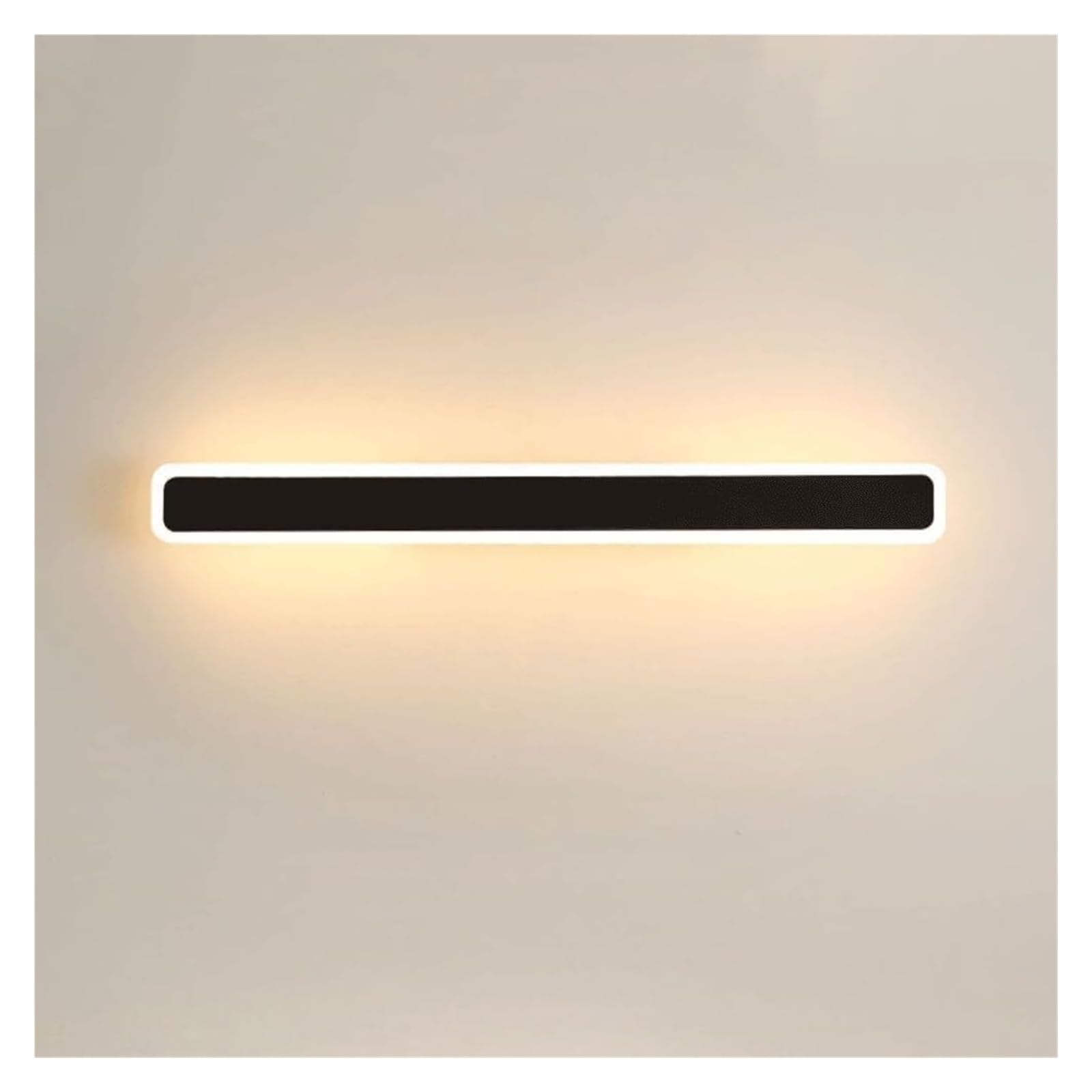 HCZKIUJY Sturdy LED Wall Lights Acrylic Indoor Wall Lamp Modern Long Wall Sconce Linear Wall Light,Kitchen Light (Dark-80CM)