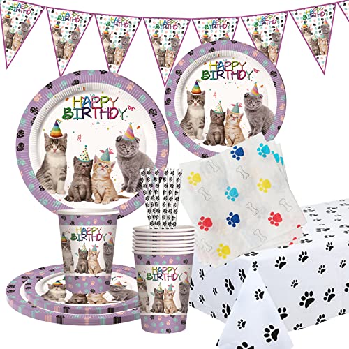 Hongfago Juego de vajilla de fiesta de 65 piezas Cover