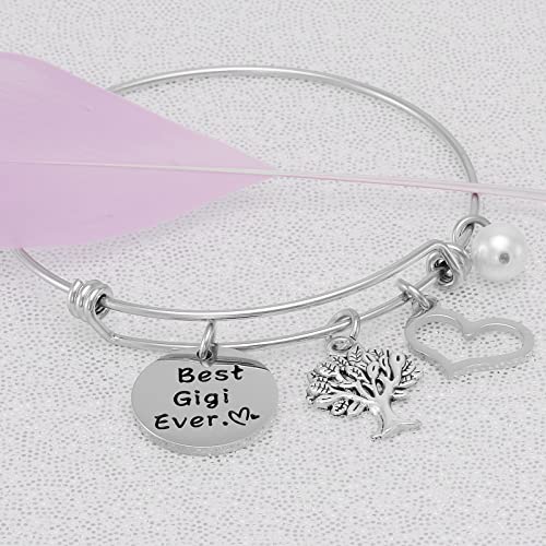 Kivosliviz Gigi Jewelry For Women Grandma Jewelry Gifts Grammy Jewelry Grandma Bracelets For Women Best Gigi Ever Bracelet #TOP3
