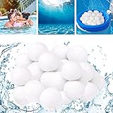 *【Breite Anwendungen】Filter balls schwerpunkt bei sauberkeit und qualität Ihres schwimmbades. Ob es sich um ein schwimmbad in einem garten, poolbereich, filterpumpe, oder aquariumreinigung handelt. Die anwendung des filter balls bietet Ihnen den sauberen und klaren wasserqualitätseffekt!