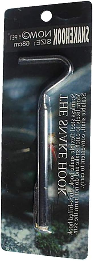 TONGXU Folding Snake Hook 68 cm Snake Catch Tool Stainless Steel