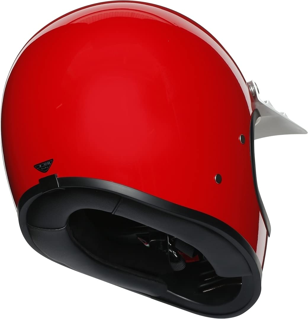 AGV Legends X101 Red Helmet, red, XS (53/54) : Amazon.co.uk