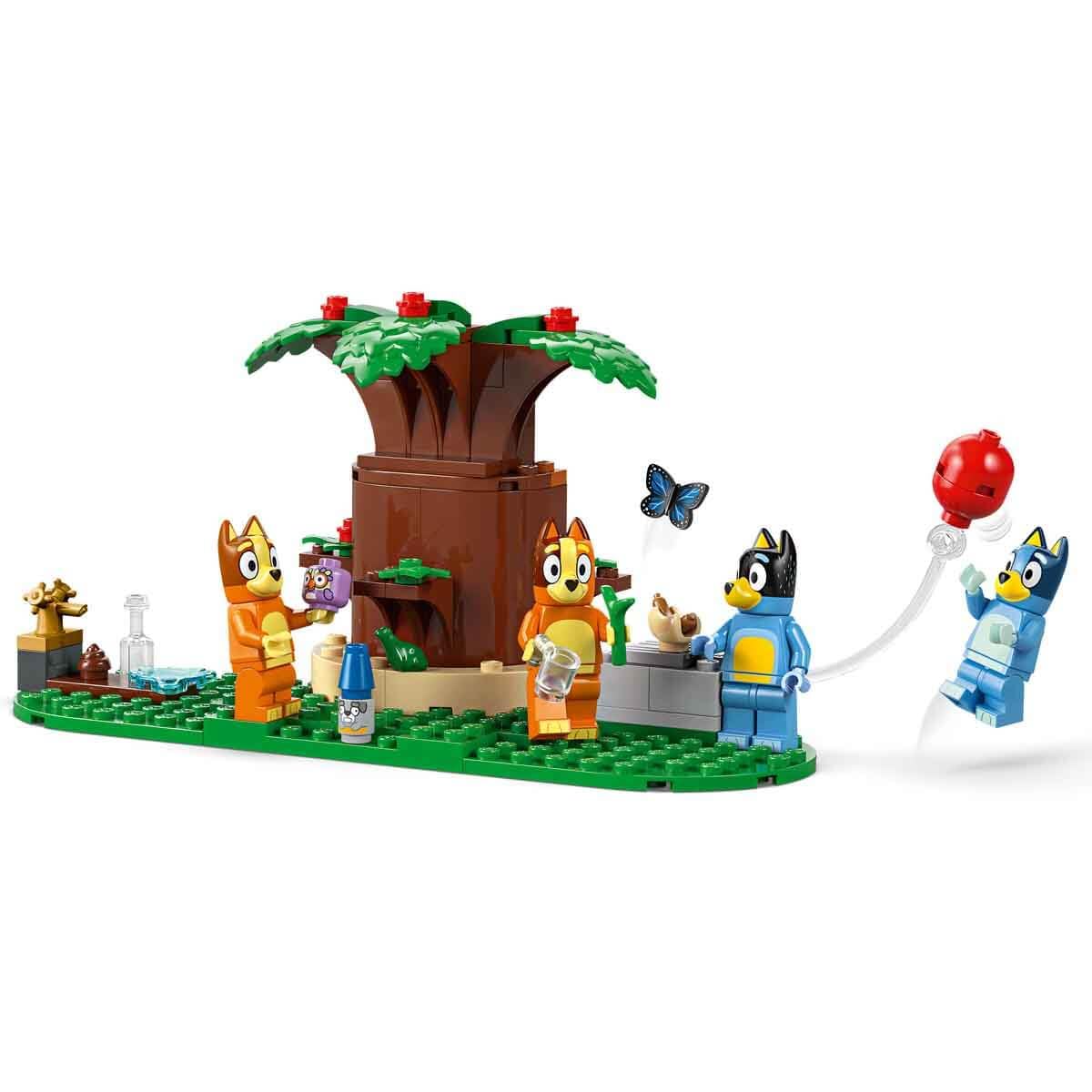 LEGO Blue Dom rodzinny Blue 11203 | Zabawkowy domek, dla 4-latka, prezent dla dziewczynki i chłopca, zestaw klocków dla dzieci, 382 elementy