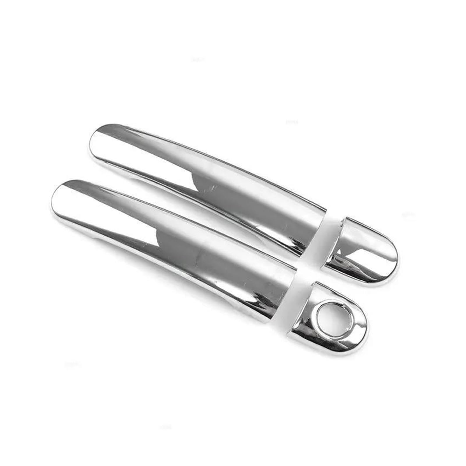 MTVTFECEWG Car Exterior Door Handle Covers for VW for Golf 4 for Jetta for Bora MK4 1999-2004 for Rabbit A4 1J for Passat B5 1997-2005 (Silver 2)