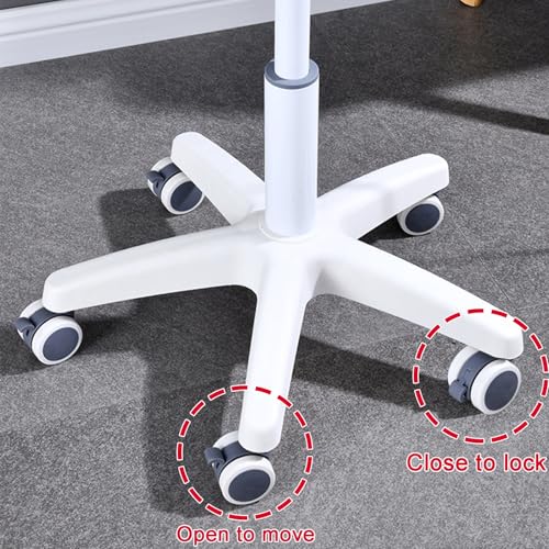 Lampe chirurgicale LED mobile haute précision 7500lux avec plateau de soins