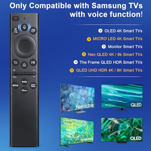 image for RMF Replacement for Samsung Smart TV Remote Control, Compatible for Sa