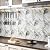 10pcs Marble Peel and Stick Backsplash Waterproof Shower Wall Panels, PVC Foam Wall Panels 11.8"x11.8" Peel and Stick Tile for Home Bathroom, Kitchen, Living Room, Blue and Gold (Not Real Tile)