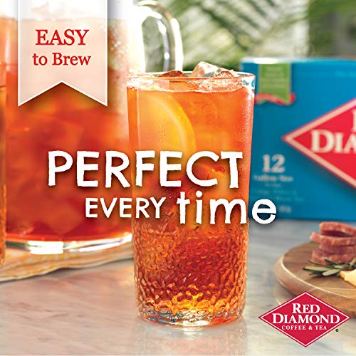 Red Diamond Iced Tea Bags, Gallon Size Tea Bags, Delicious And Freshly Brewed Taste, Special Premium Blend, 12 Count Gallon-Size Bags (12 Pack - 144 Count) #TOP4
