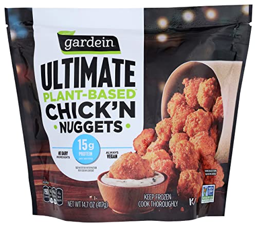 Gardein Ultimate Plant-Based Chick'n Nuggets, Vegan, Frozen, 14.7 oz.