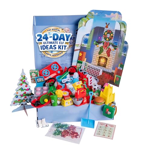 The Elf on the Shelf 24-Day Ultimate Elf Kit - Official Accessories for 24 Days of Elf Magic - 70+ Props, 24 idea packs - For Ages 3 Years and Above - Image 4