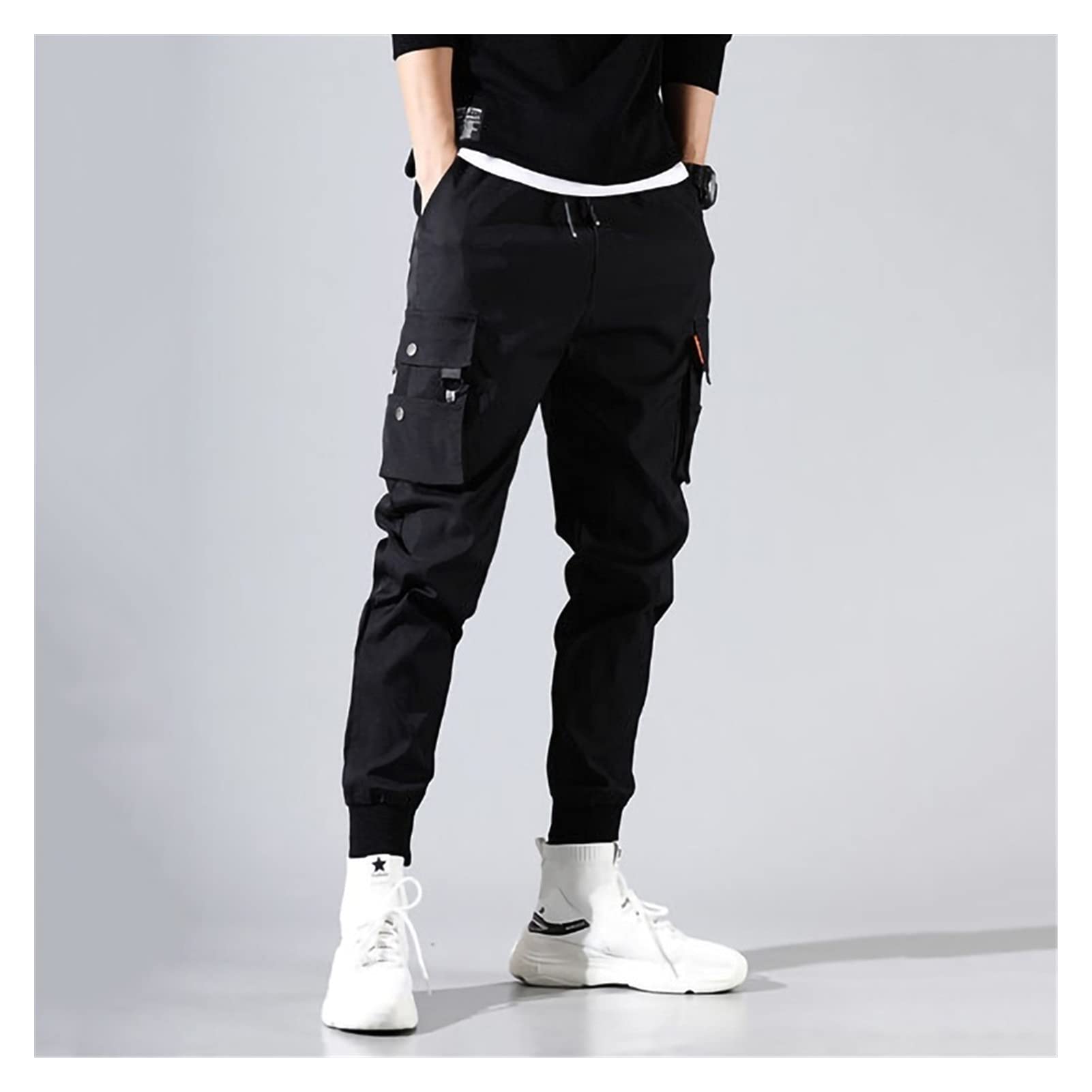 Cargo pants elastic ankle mens outlet