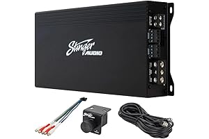 STINGER MT-1000.5 1200 Watt 5-Channel Car Amp - Power Your Car's Audio with Exceptional Clarity
