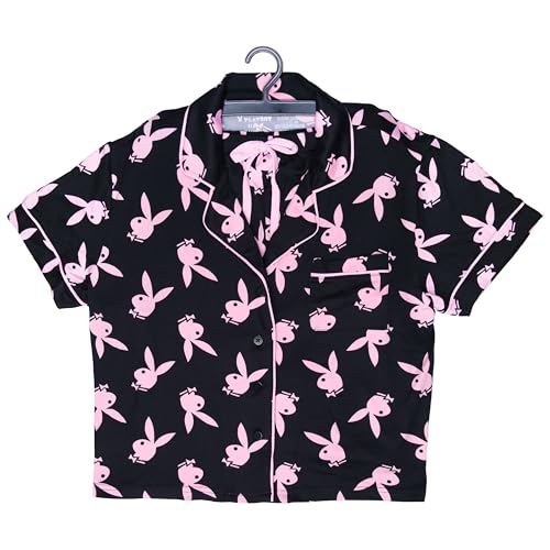 Playboy Women's Amazon Exclusive Pajama Lounge Sets in Silky Satin, Soft Jersey & Cotton Fabrications4