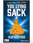 You Lying Sack by Exploding Kittens - 2-5 Players - Ages 7+ - 15 Minutes to Play - Bluffing Board Game - Party Game, Family Game Night, Kid and Adult Board Game | Bluff, accuse, and outsmart your rivals using the lying sack in a quick 15-minute game