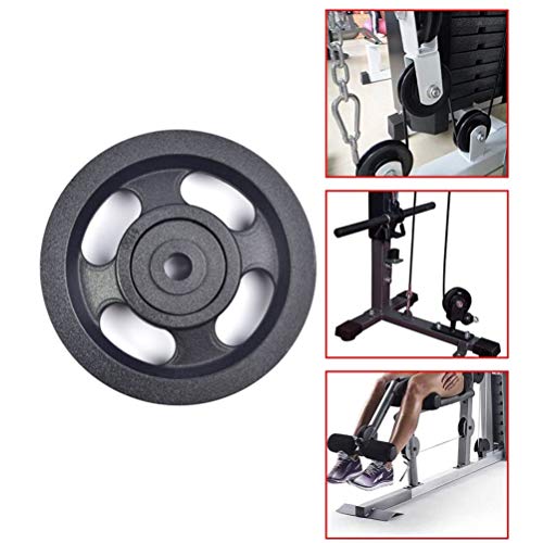 CLISPEED 5 Pcs Rolamento Polia Roda Cabo Equipamento de GinÃ¡stica Parte Cabo GinÃ¡sio Fitness MÃ¡qu