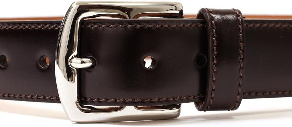 ラコタハウス] コードバン レイヤードベルト 32mm バーガンディ LHB