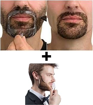 Amazon.co.jp: 山羊ひげシェイパー アウトライナーテンプレート 男性用