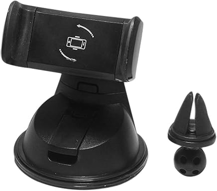 LAAT Universa Soporte M?vil para Coche Pinza Sujeta Rejilla del Aire y Parabrisas y Salpicadero (Negro) LAAT Universa Soporte M?vil para Coche Pinza Sujeta Rejilla del Aire y Parabrisas y Salpicadero (Negro)